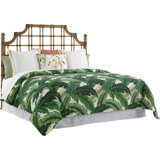 St. Kitts Rattan Headboard by Tommy Bahama Home. Made from unique in a coastal style.