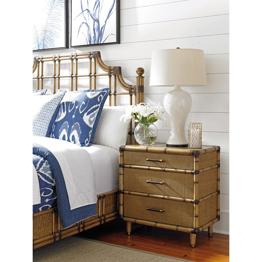 Parrot Cay Nightstand by Tommy Bahama Home. Made from unique in a coastal style.