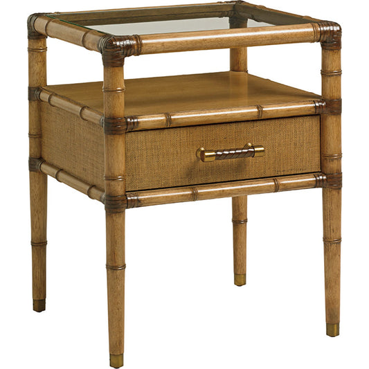 Bayshore Night Table by Tommy Bahama Home. Made from unique in a coastal style.