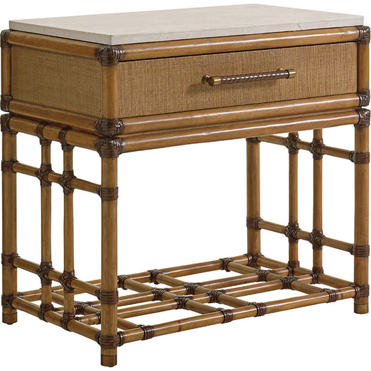Cordoba Open Nightstand by Tommy Bahama Home. Made from unique in a coastal style.
