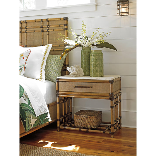 Cordoba Open Nightstand by Tommy Bahama Home. Made from unique in a coastal style.