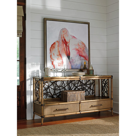 Sonesta Serving Console by Tommy Bahama Home. Made from unique in a coastal style.
