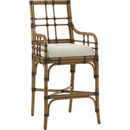 Lands End Bar Stool by Tommy Bahama Home. Made from unique in a coastal style.