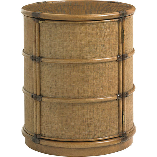 Cassada Drum Table by Tommy Bahama Home. Made from unique in a coastal style.