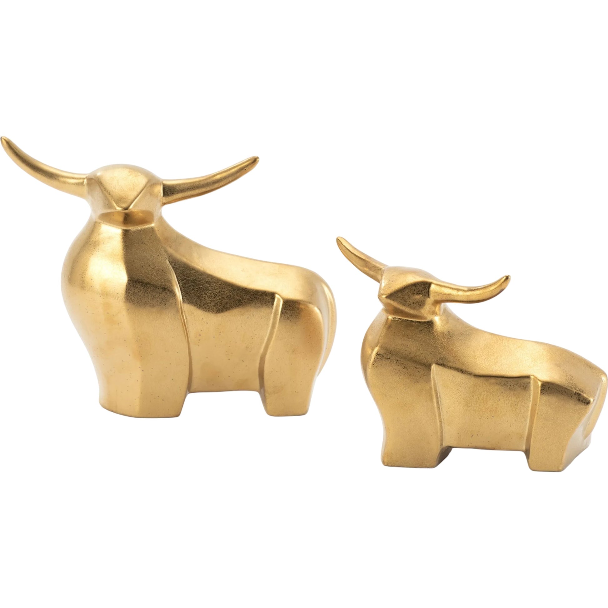 Golden Ox by Global Views. Made from ceramic in a modern style.