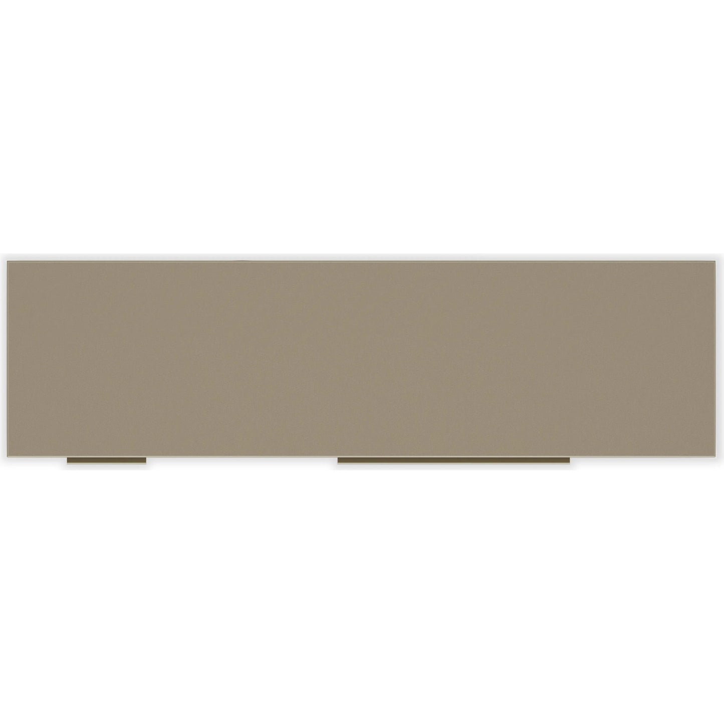 002 SI-2370817 | Additional Silo | Oblique Dresser by Caracole in soft silver paint gloss, brushed whisper of gold. Made from unique in a transitional style.