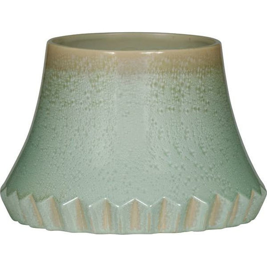 Crackle Planter by Bradburn Home in celadon. Made from ceramic in a eclectic & global style.