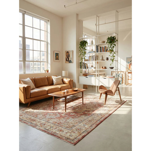 Antique Loom Rug IV by Exquisite Rugs. Made from polyester in a unique style.