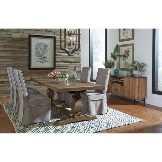 Esther 6-Light Chandelier by Classic Home in antique rustic bronze. Made from iron in a cottage & farmhouse style.