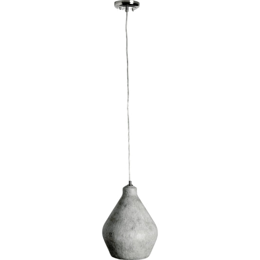 Jerry 1-Light Gray Concrete Pendant by Classic Home in light gray. Made from concrete in a modern style.