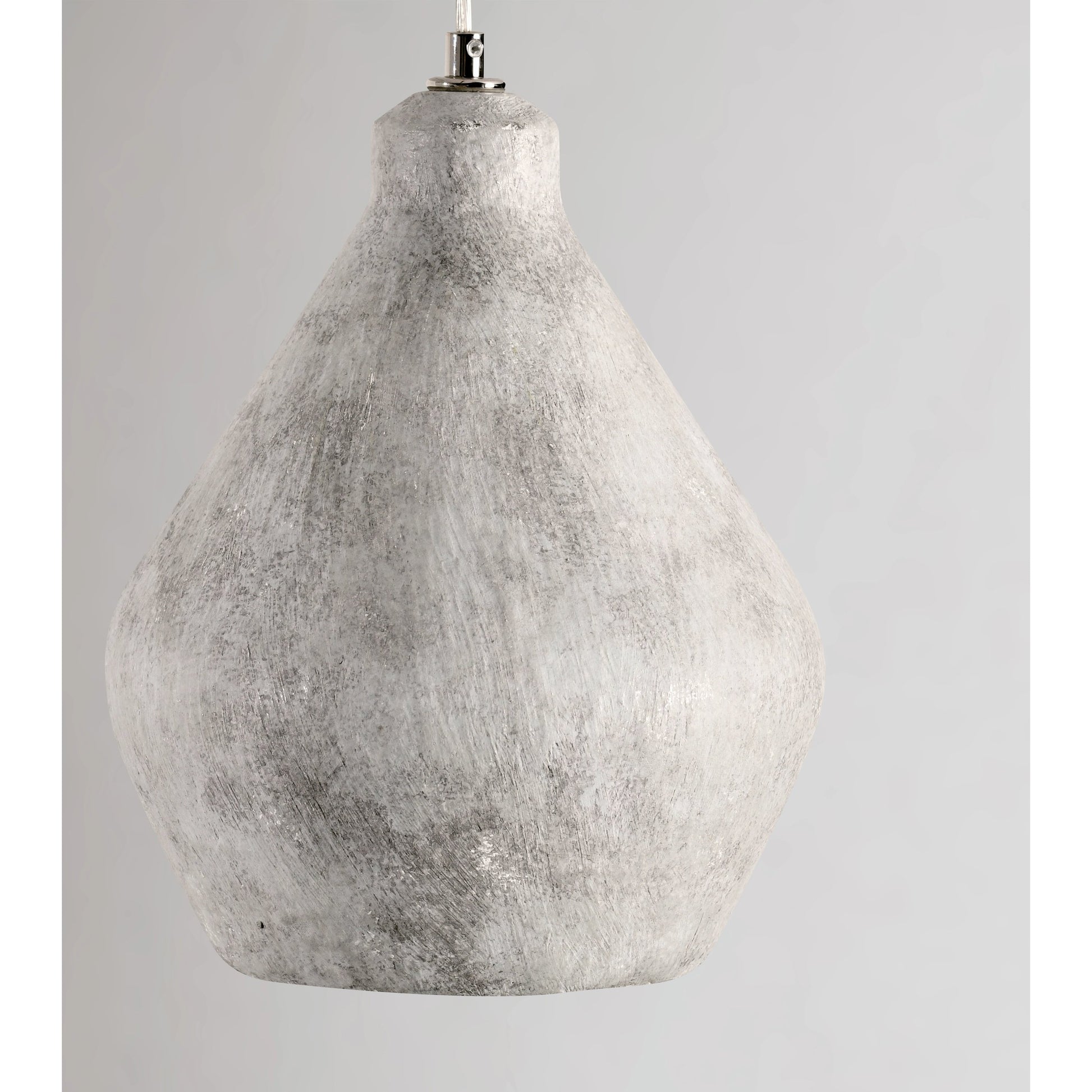 Jerry 1-Light Gray Concrete Pendant by Classic Home in light gray. Made from concrete in a modern style.