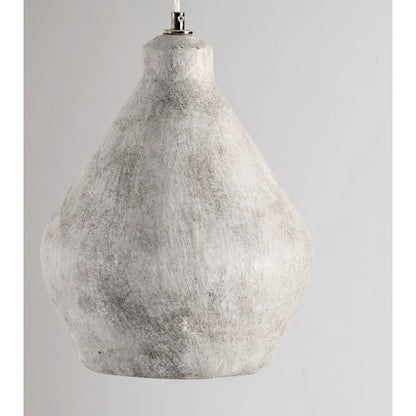 Jerry 1-Light Gray Concrete Pendant by Classic Home in light gray. Made from concrete in a modern style.