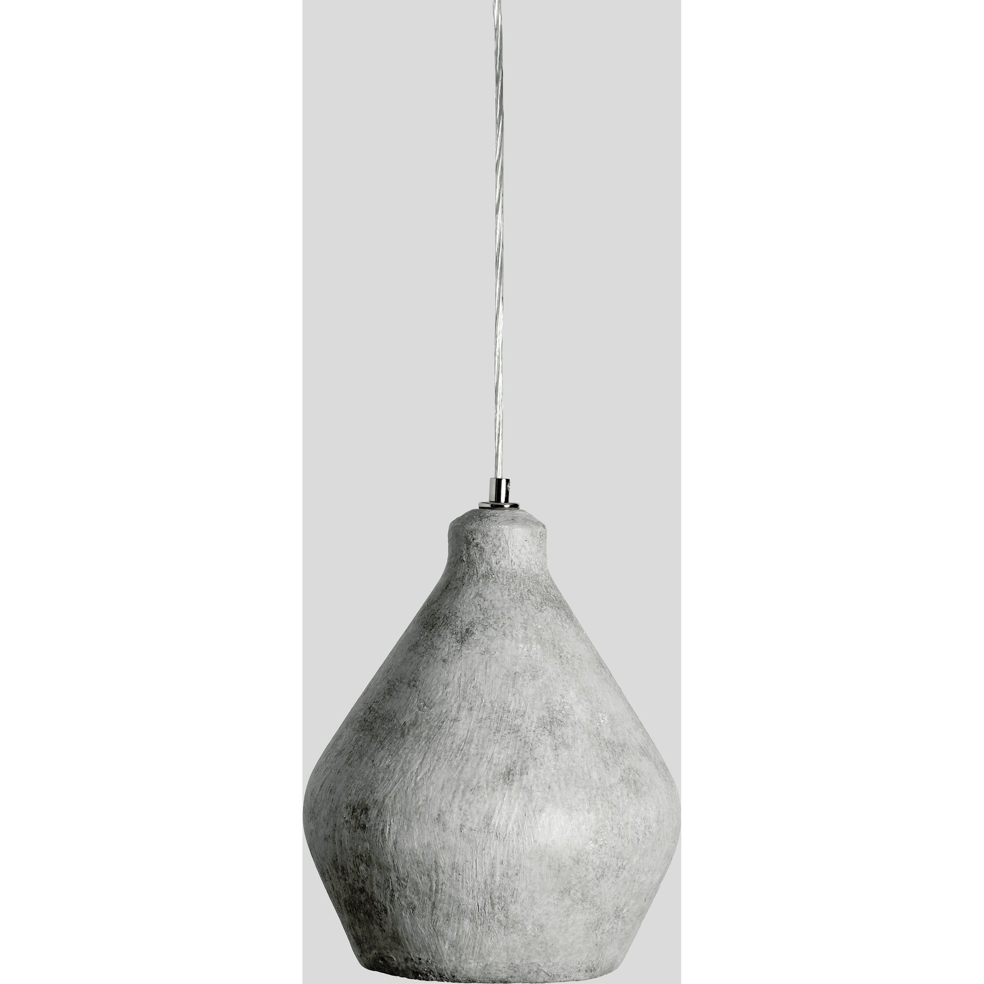 Jerry 1-Light Gray Concrete Pendant by Classic Home in light gray. Made from concrete in a modern style.