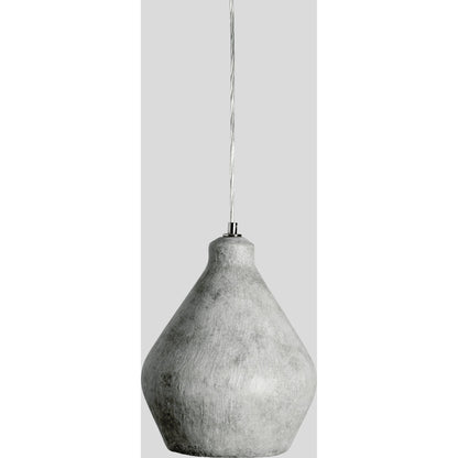 Jerry 1-Light Gray Concrete Pendant by Classic Home in light gray. Made from concrete in a modern style.