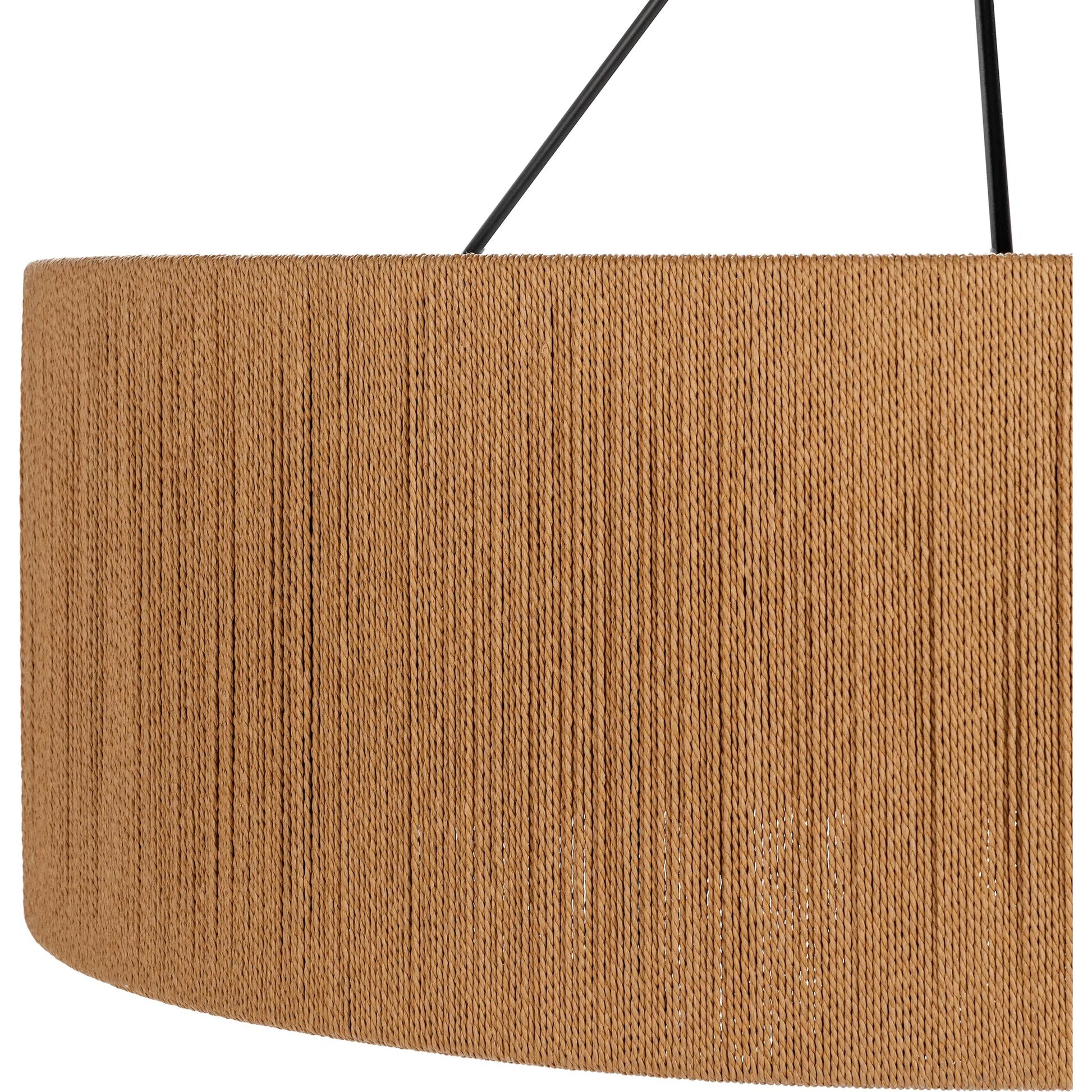 Dobson Rattan Rope Chandelier by Classic Home. Made from unique in a unique style.