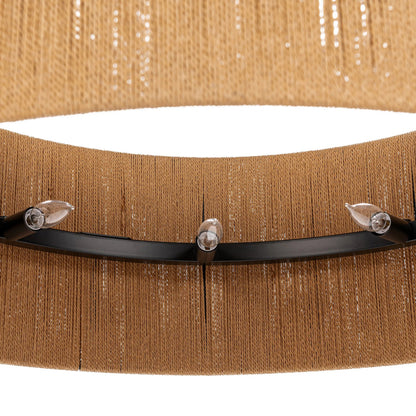 Dobson Rattan Rope Chandelier by Classic Home. Made from unique in a unique style.