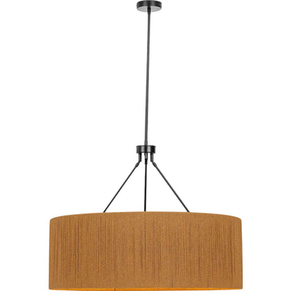 Dobson Rattan Rope Chandelier by Classic Home. Made from unique in a unique style.