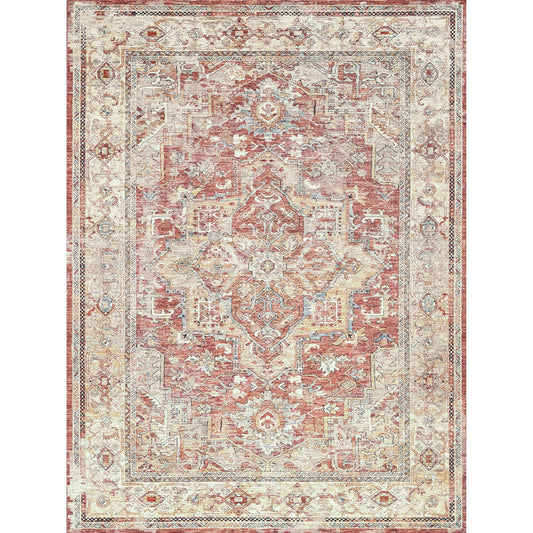 The Met X Exquisite Rugs Antique Loom Rug by Exquisite Rugs. Made from polyester in a unique style.