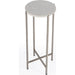 Nigella Round Marble & Metal Accent Table by Butler Specialty Company in multi-color. Made from unique in a eclectic & global style.