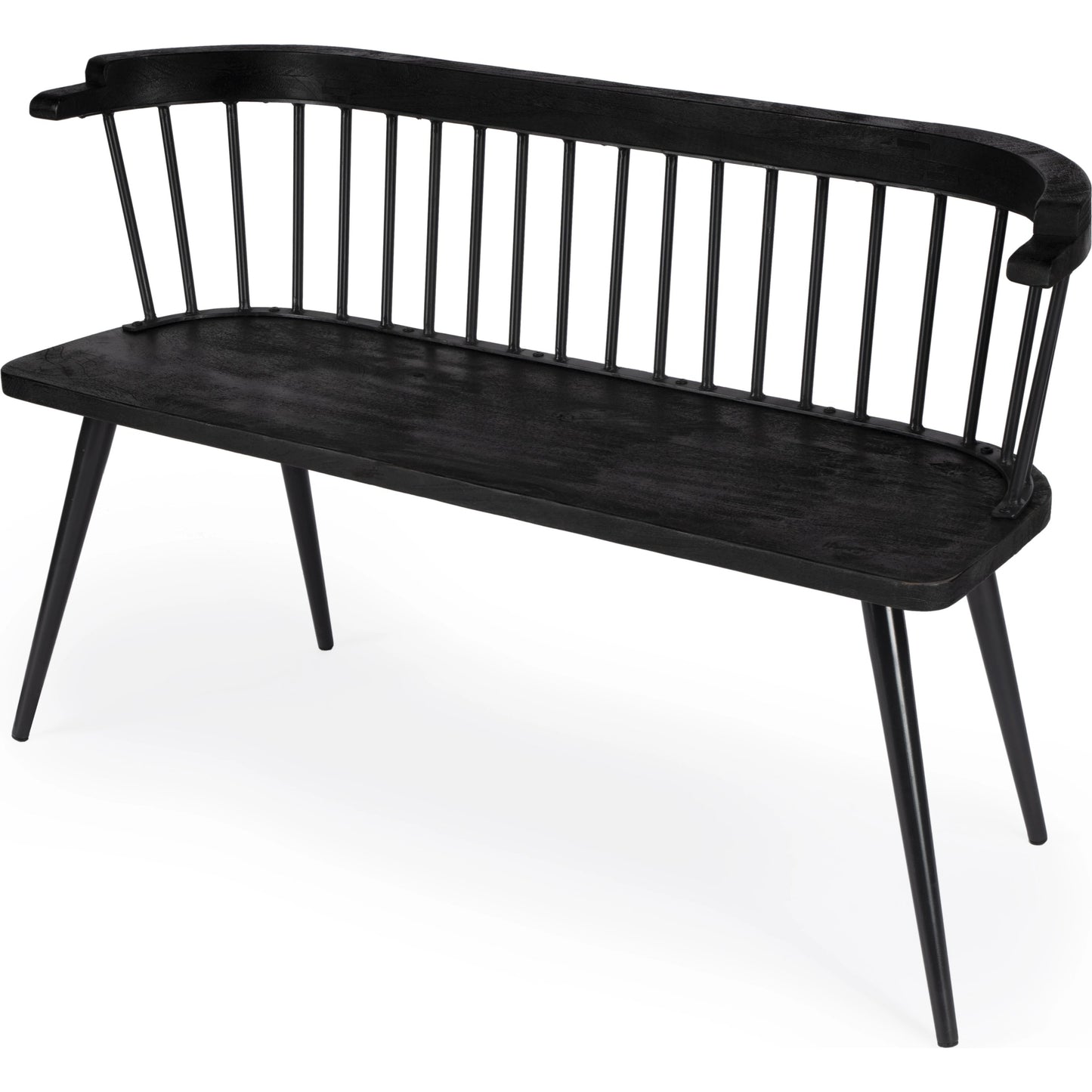 009 SI-2022045 | Additional Silo | Tempe Bench by Butler Specialty Company. Made from 60% mango solids, 40%- iron in a traditional style.