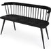 Tempe Bench by Butler Specialty Company. Made from 60% mango solids, 40%- iron in a traditional style.