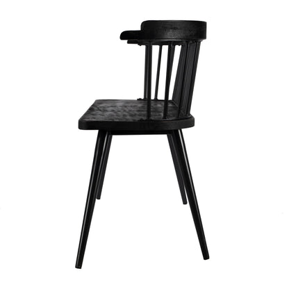 Tempe Bench by Butler Specialty Company. Made from 60% mango solids, 40%- iron in a traditional style.