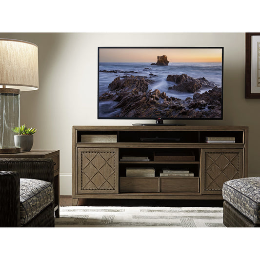 Fairbanks Media Console by Tommy Bahama Home. Made from unique in a transitional style.