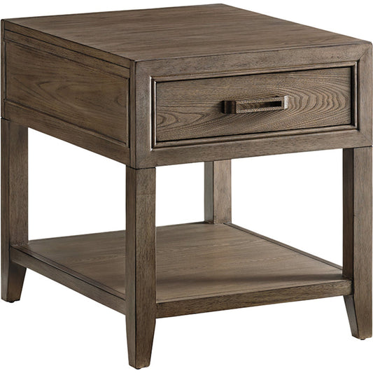 Pearce End Table by Tommy Bahama Home. Made from unique in a transitional style.
