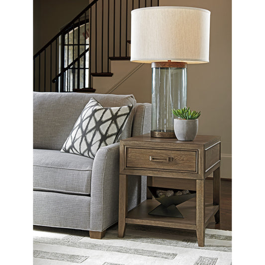 Pearce End Table by Tommy Bahama Home. Made from unique in a transitional style.