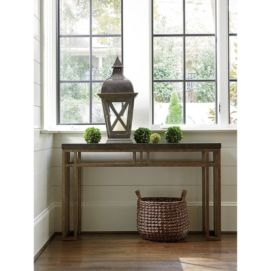 Montera Travertine Console by Tommy Bahama Home. Made from unique in a transitional style.