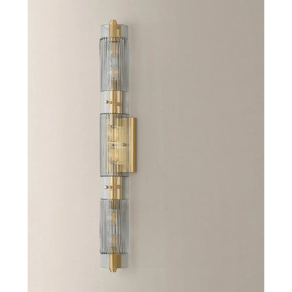 Duoro Bath and Vanity by Corbett in vintage brass. Made from unique in a modern style.