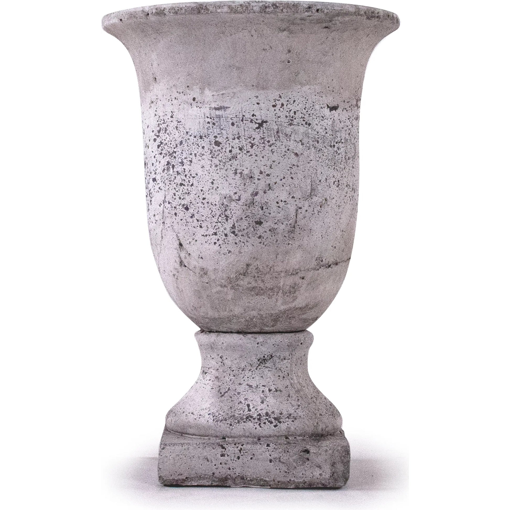 Distressed Grey Wash Pottery by Zentique in distressed grey wash. Made from terracotta in a cottage & farmhouse style.