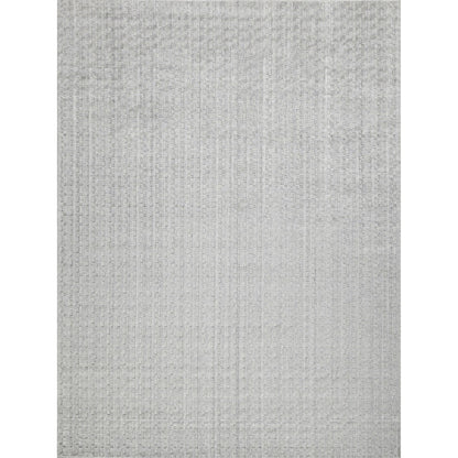 Monroe Silk 5625 Rug by Exquisite Rugs in light silver. Made from bamboo silk, new zealand wool in a unique style.