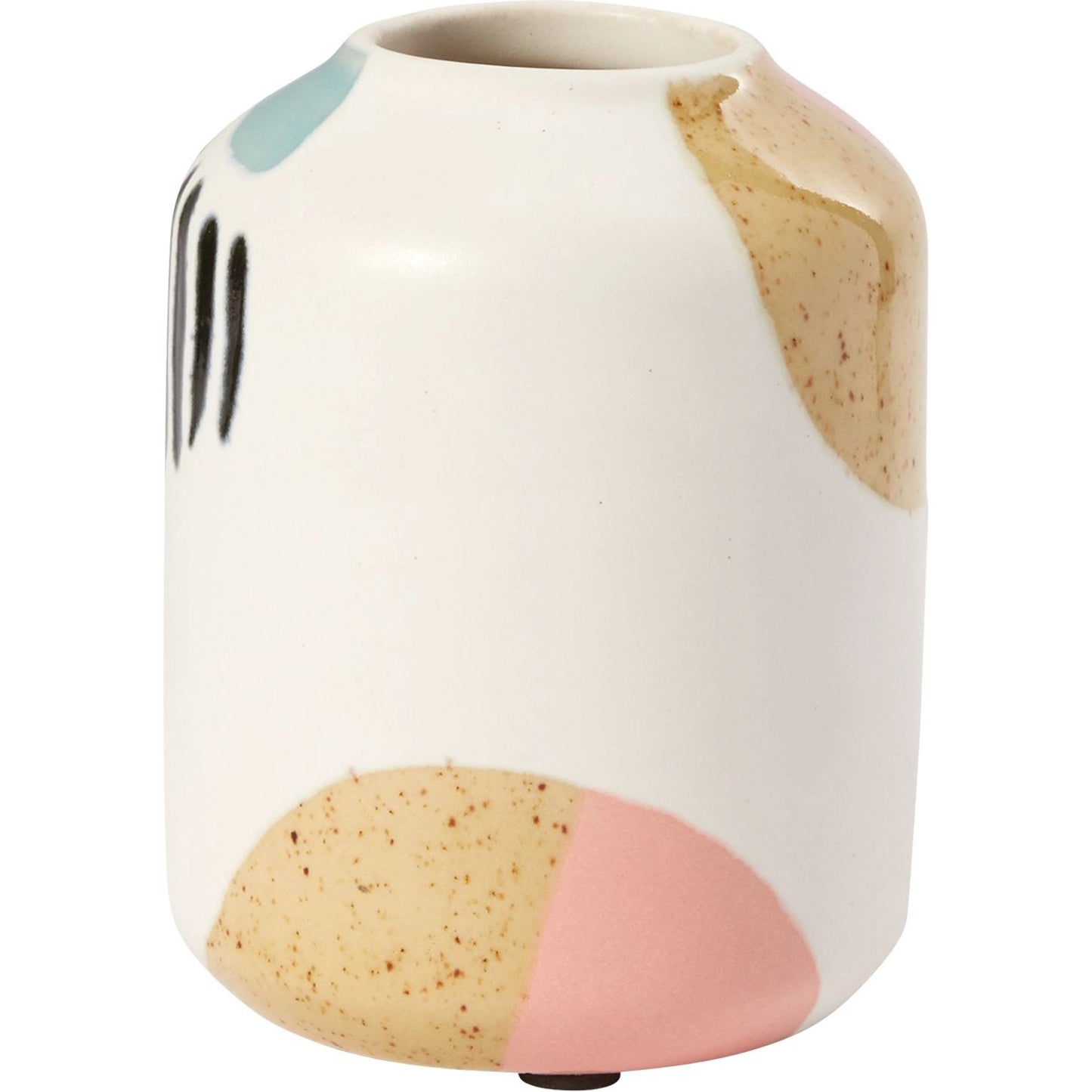001 SI-2084896 | Primary Silo | Mahalo Vase by Accent Decor in white. Made from ceramic in a modern style.