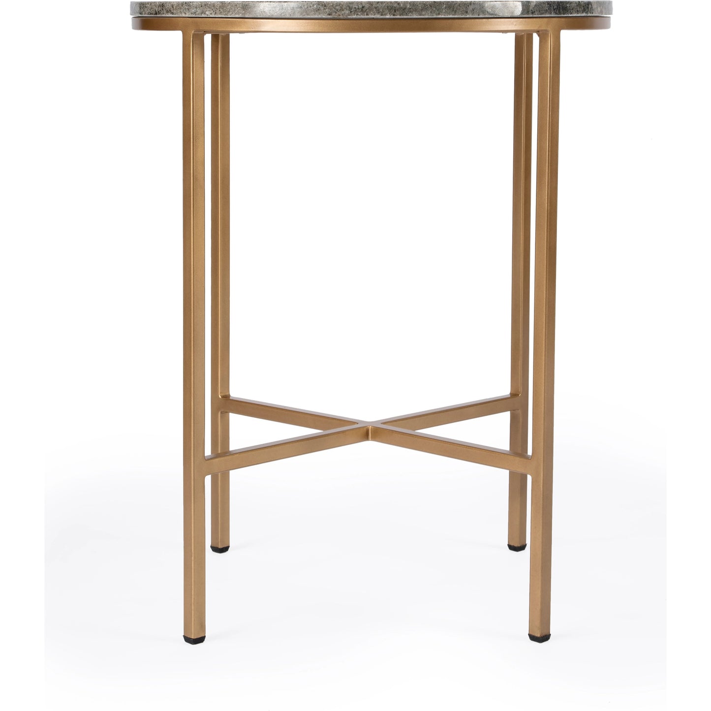 004 SI-2021907 | Additional Silo | Caty Marble End Table by Butler Specialty Company in multi and metalworks. Made from iron, marble, mdf in a modern style.