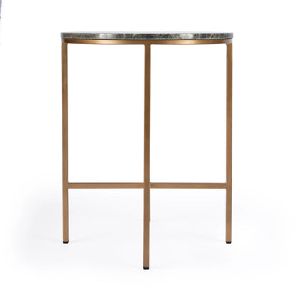 Caty Marble End Table by Butler Specialty Company in multi and metalworks. Made from iron, marble, mdf in a modern style.