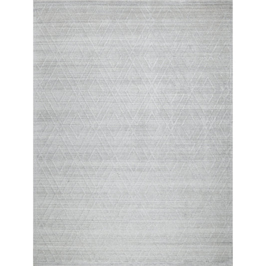 Castelli 5629 Rug by Exquisite Rugs in light silver. Made from bamboo silk, new zealand wool in a unique style.