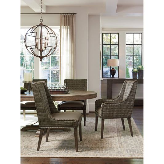 Brandon Woven Arm Chair by Tommy Bahama Home. Made from unique in a coastal style.