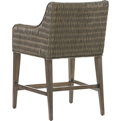 Turner Woven Counter Stool by Tommy Bahama Home. Made from unique in a coastal style.