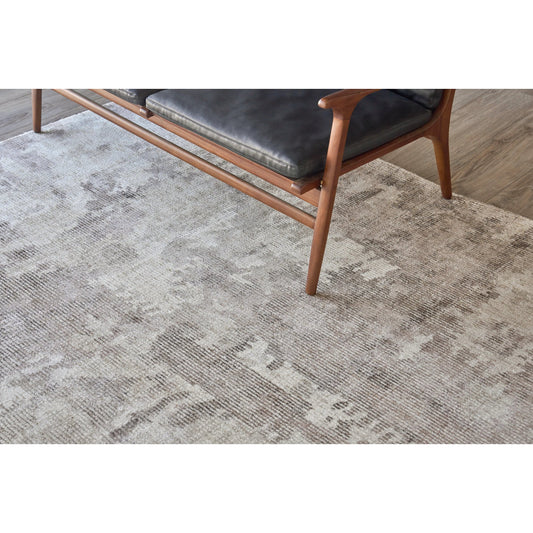 Mineral Rug by Exquisite Rugs in brown. Made from wool, bamboo silk in a unique style.