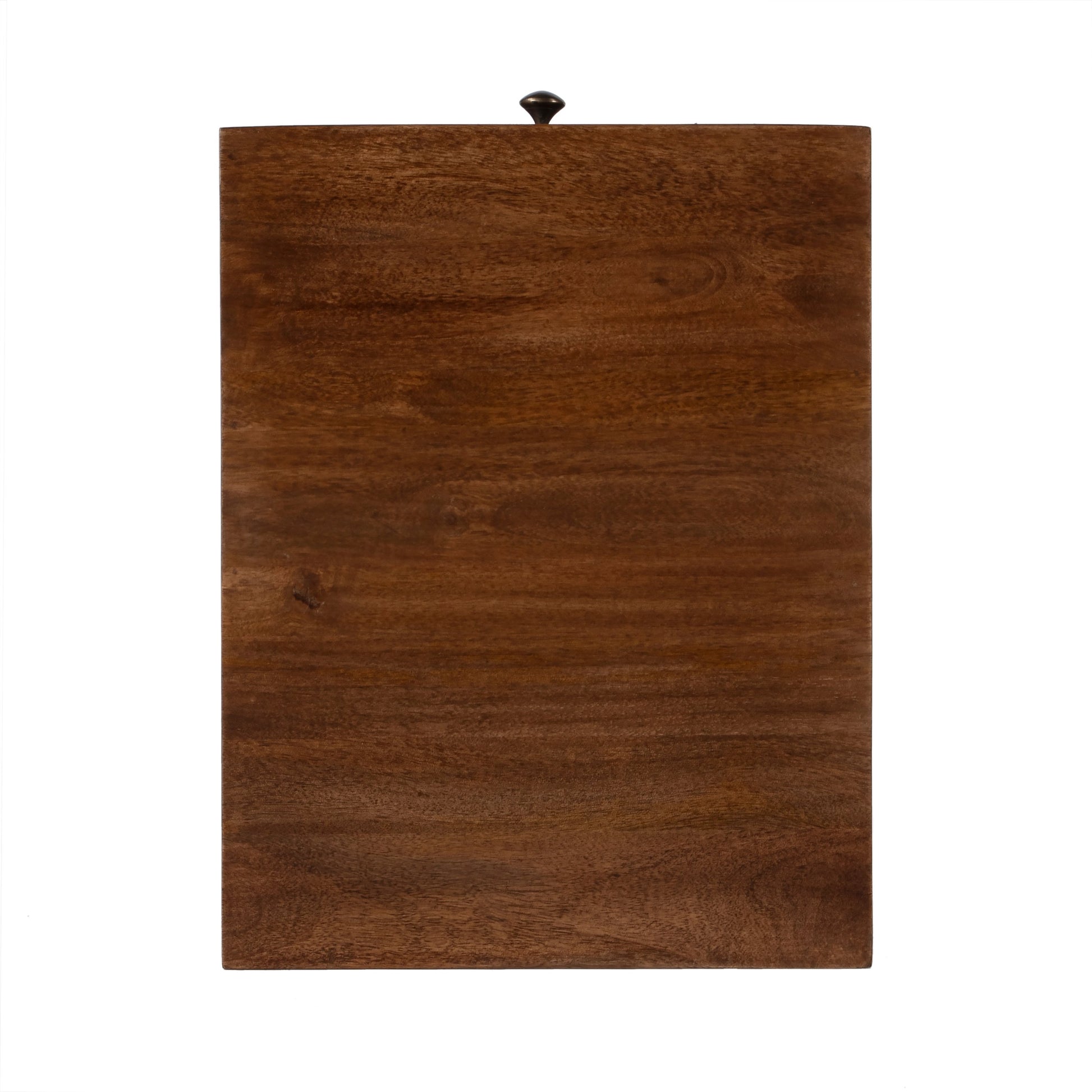 Alec End Table by Butler Specialty Company in brown. Made from mango wood + iron + mdf in a modern style.