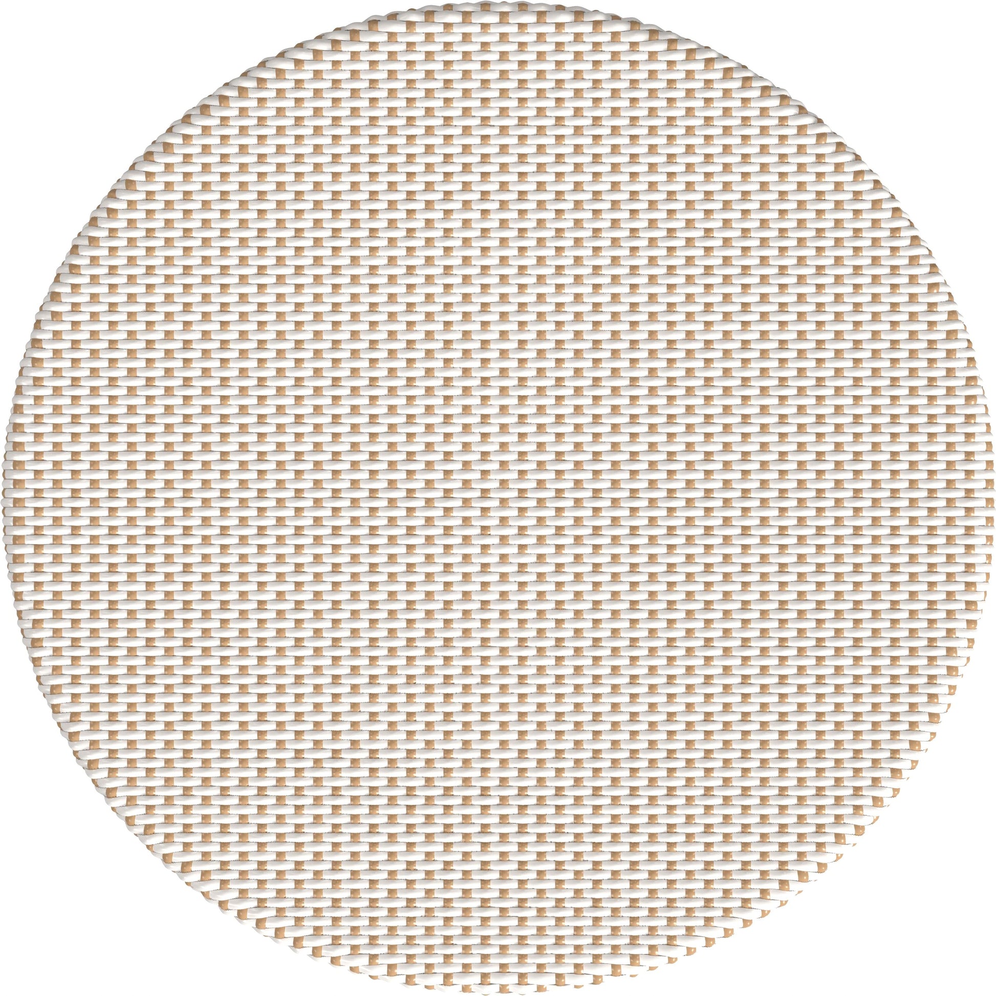 Tobias Outdoor Rattan Round Bistro Table by Butler Specialty Company. Made from polyethylene rattan weave, metal in a coastal style.