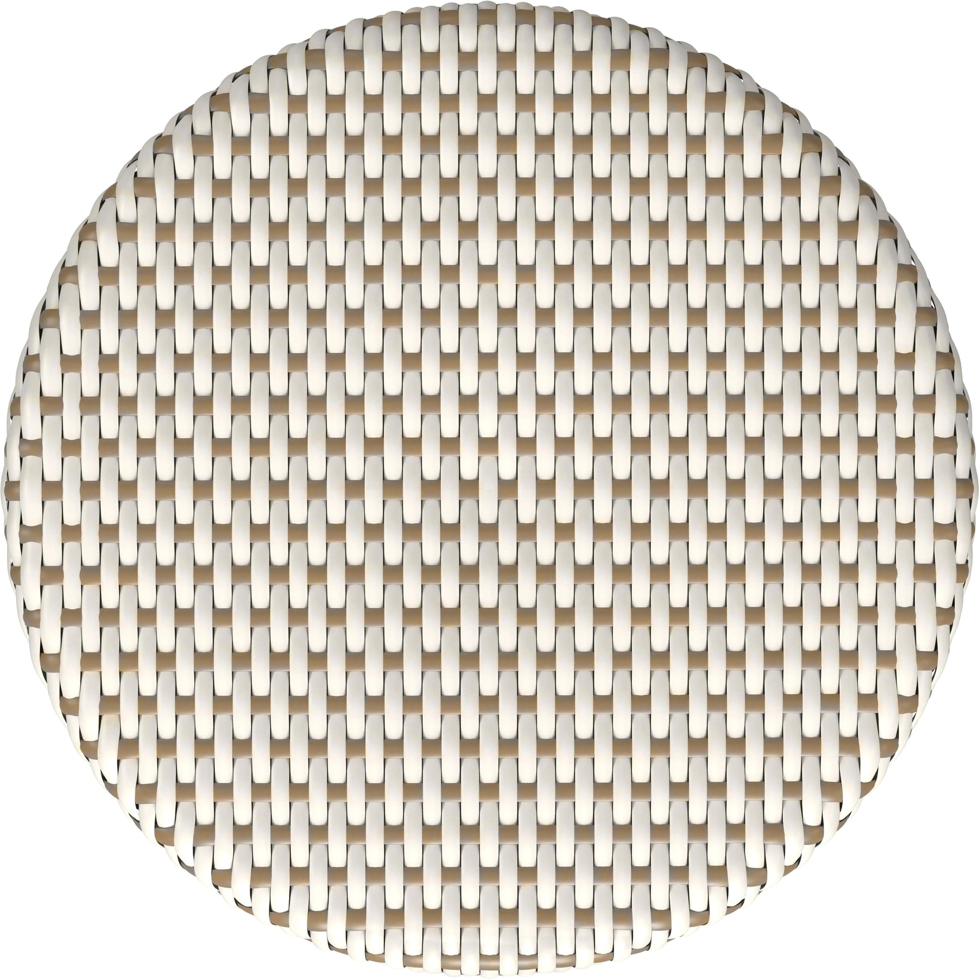 Tobias Outdoor Rattan Counter Stool by Butler Specialty Company. Made from aluminum: 80%, pe rattan weave: 20% in a coastal style.