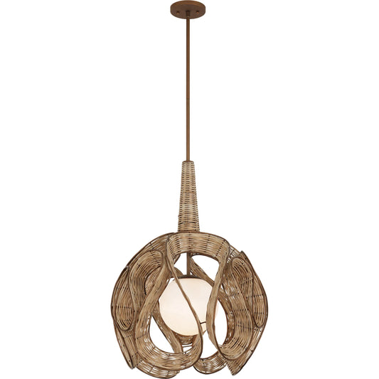 Swaylo 1 Light Pendant by Varaluz in bronze, brown. Made from steel, glass in a unique style.