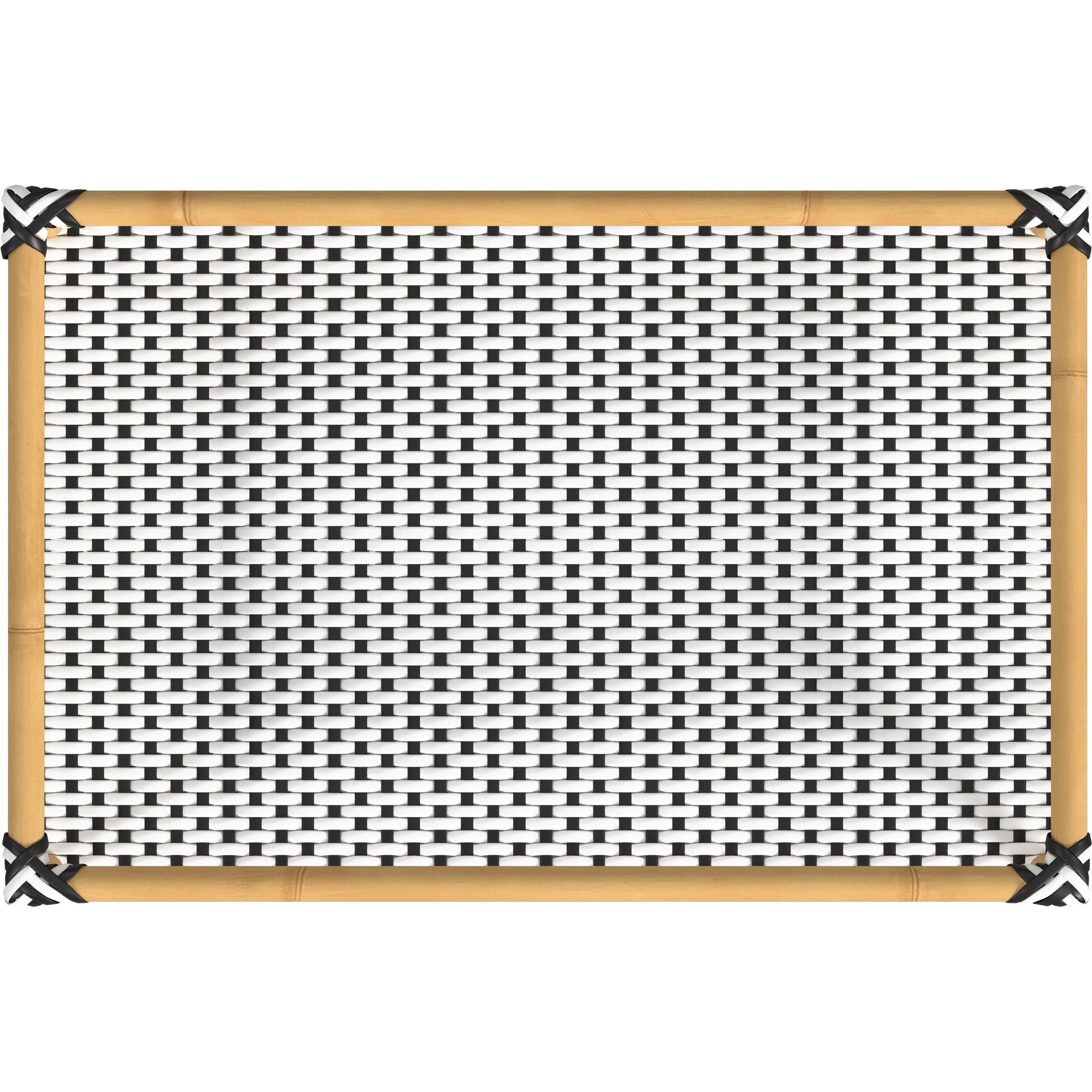 Tobias Outdoor Rattan 3-Tier Bar Cart by Butler Specialty Company. Made from polyethylene rattan weave, metal in a coastal style.