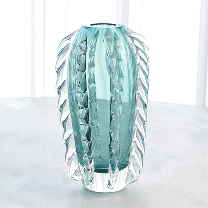 Fringe Vase by Global Views in red. Made from unique in a unique style.