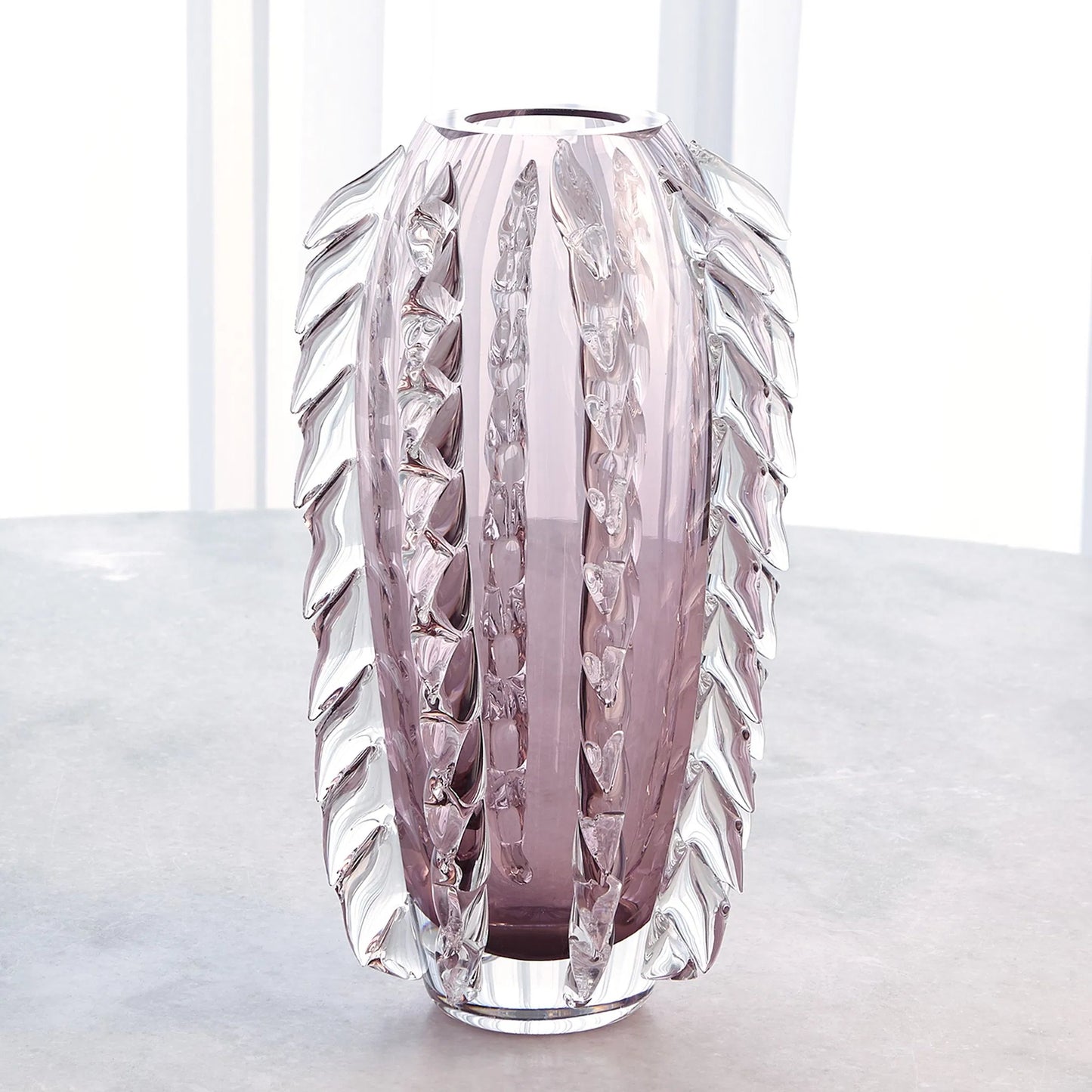 008 SI-2445601 | Additional Silo | Fringe Vase by Global Views. Made from art glass in a unique style.