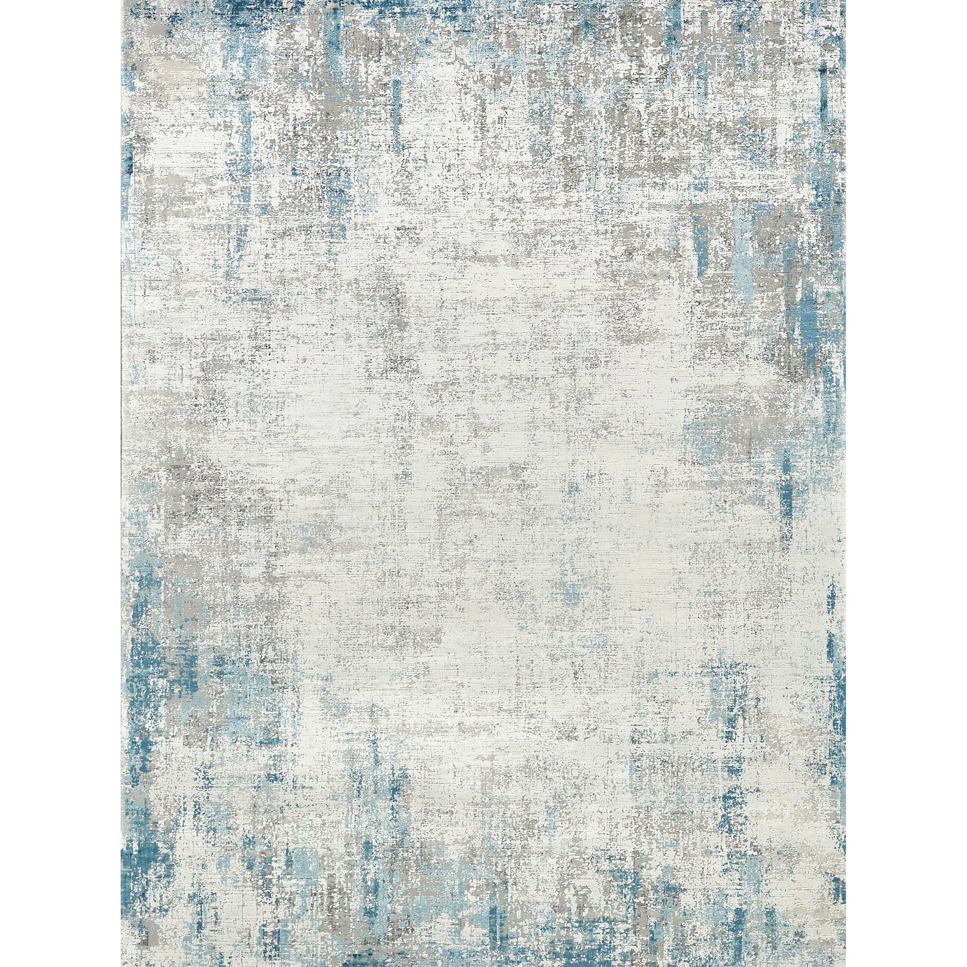 Mercuri 5664 Rug by Exquisite Rugs in silver, blue. Made from acrylic, viscose in a unique style.