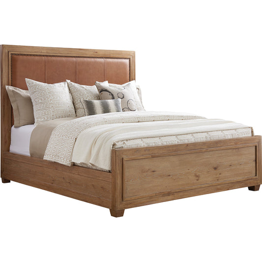 Antilles Upholstered Panel Bed by Tommy Bahama Home. Made from unique in a rustic style.
