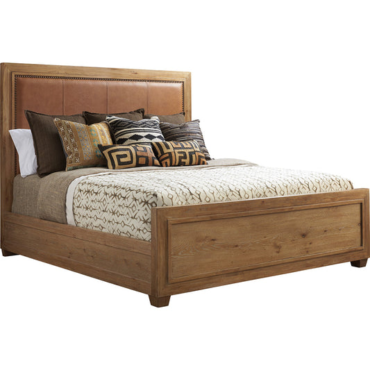 Antilles Upholstered Panel Bed by Tommy Bahama Home. Made from unique in a rustic style.